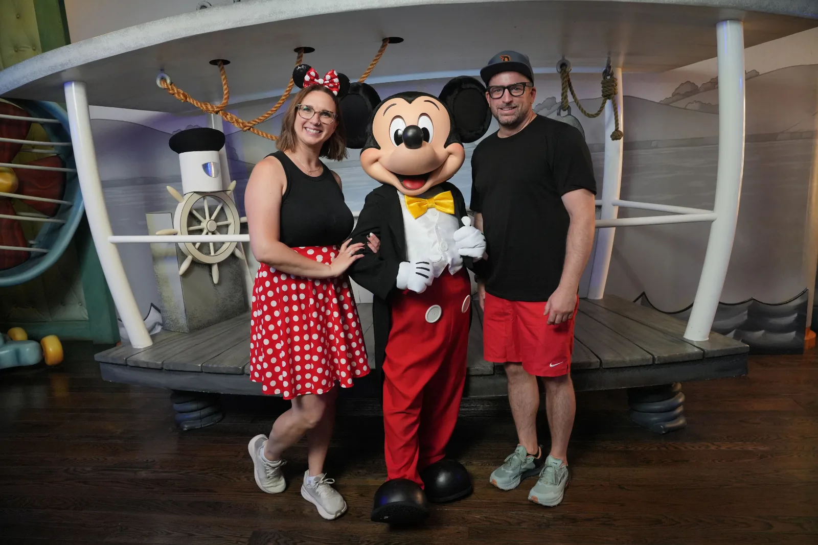 Meeting Mickey Mouse